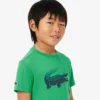 T-shirt Lacoste X Daniil Medvedev Ultra Dry per bambini T-shirt Lacoste X Daniil Medvedev Ultra Dry per bambini
