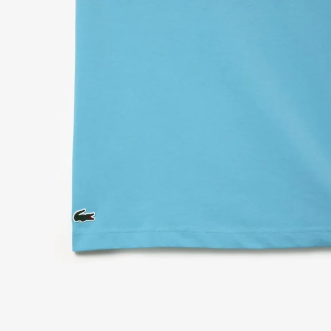 T-shirt sportiva da uomo in cotone stampato T-shirt sportiva da uomo in cotone stampato