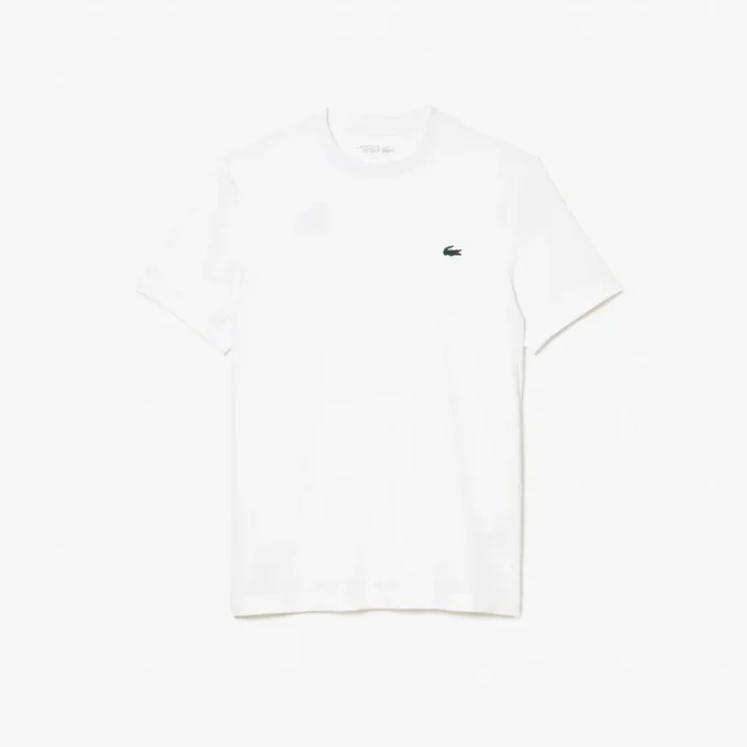 T-shirt sportiva da uomo in jersey elasticizzato, vestibilità slim T-shirt sportiva da uomo in jersey elasticizzato, vestibilità slim