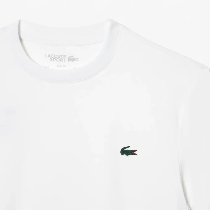T-shirt sportiva da uomo in jersey elasticizzato, vestibilità slim T-shirt sportiva da uomo in jersey elasticizzato, vestibilità slim