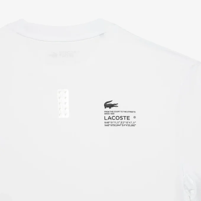 T-shirt sportiva da uomo in jersey elasticizzato, vestibilità slim T-shirt sportiva da uomo in jersey elasticizzato, vestibilità slim