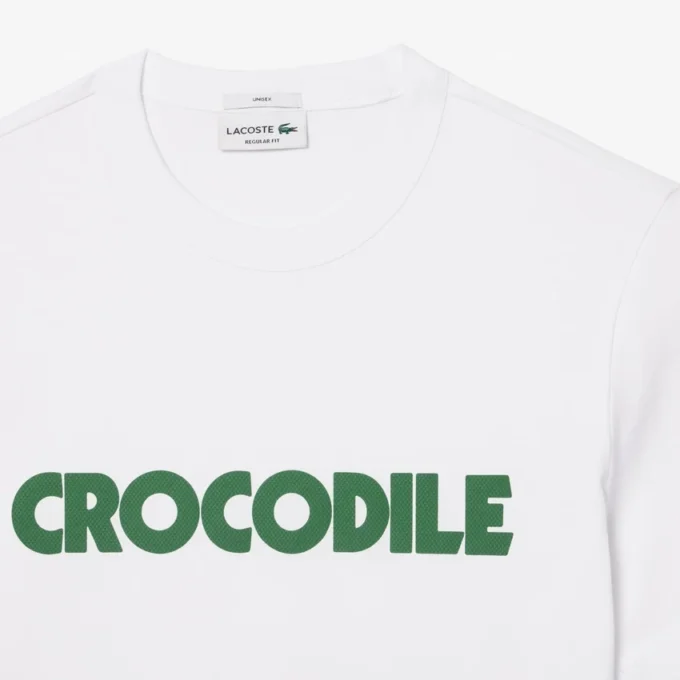 T-shirt unisex in cotone con stampa T-shirt unisex in cotone con stampa