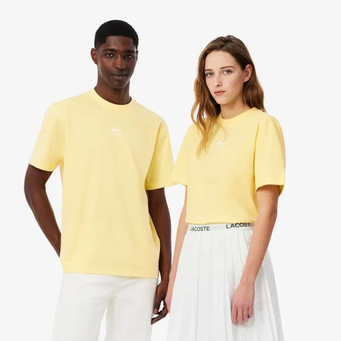 T-shirt unisex in cotone con stampa iconica