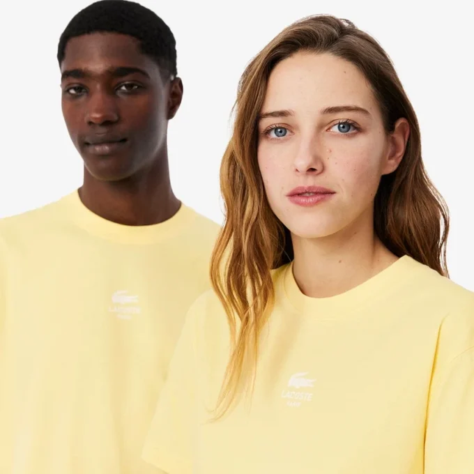 T-shirt unisex in cotone con stampa iconica