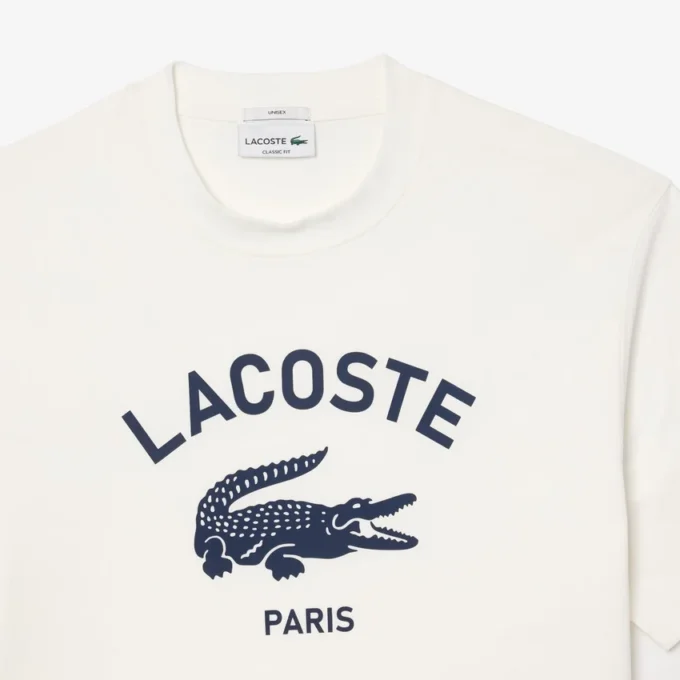 T-shirt unisex in cotone con stampa iconica