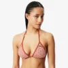 Top da bagno in jersey stampato da donna Top da bagno in jersey stampato da donna