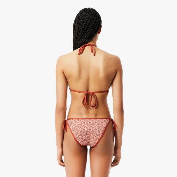 Top da bagno in jersey stampato da donna Top da bagno in jersey stampato da donna