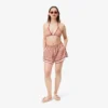 Top da bagno in jersey stampato da donna Top da bagno in jersey stampato da donna