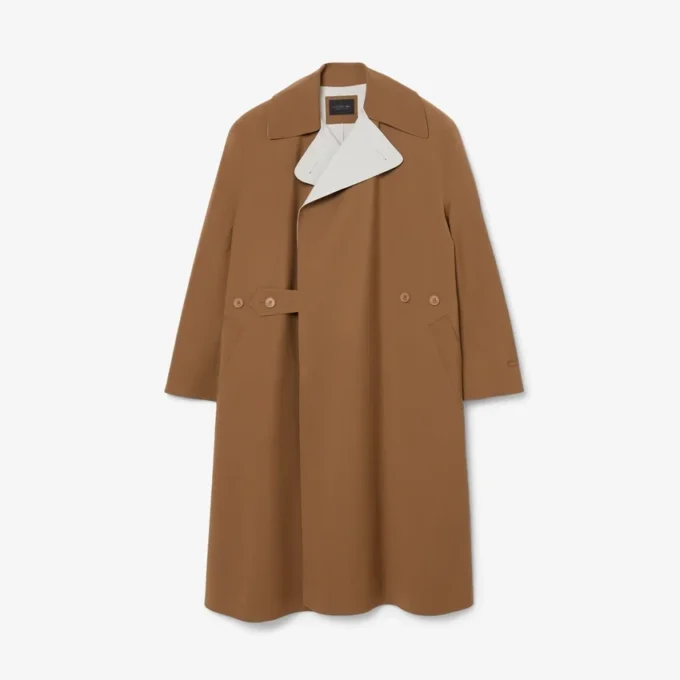 Trench in misto lana The Blend da passerella