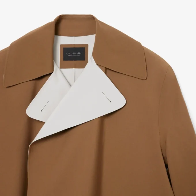 Trench in misto lana The Blend da passerella
