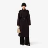 Trench oversize in misto lana The Blend Trench oversize in misto lana The Blend