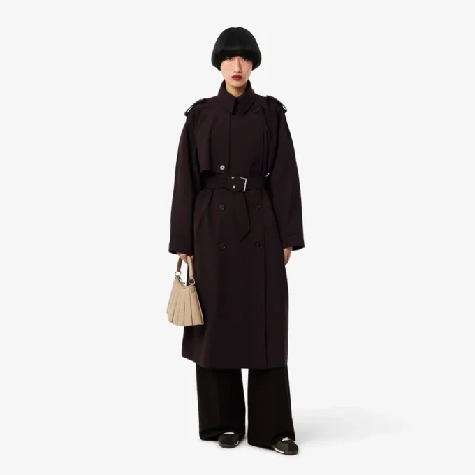 Trench oversize in misto lana The Blend Trench oversize in misto lana The Blend
