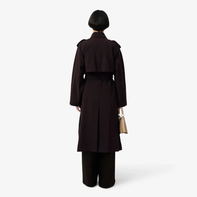 Trench oversize in misto lana The Blend Trench oversize in misto lana The Blend