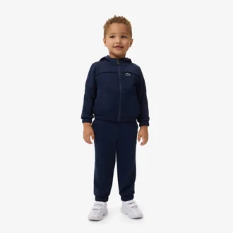 Tuta sportiva a blocchi di colore per bambino