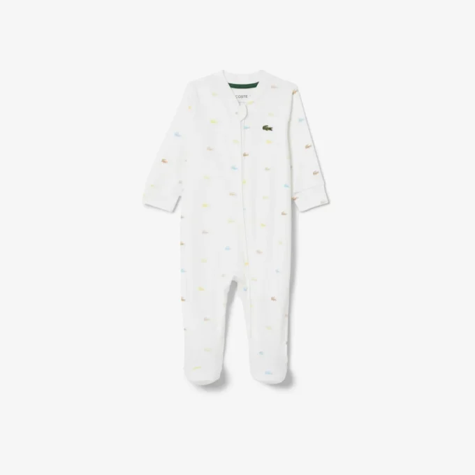 Tutina Petit Piqua stampata per neonati Tutina Petit Piqua stampata per neonati