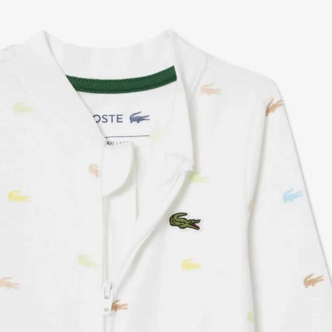 Tutina Petit Piqua stampata per neonati Tutina Petit Piqua stampata per neonati