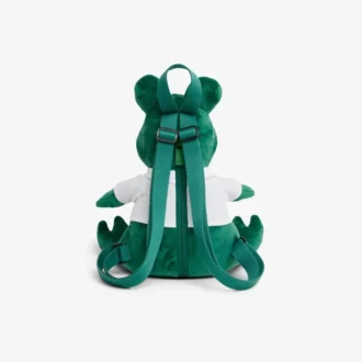 Zaino con coccodrillo in peluche