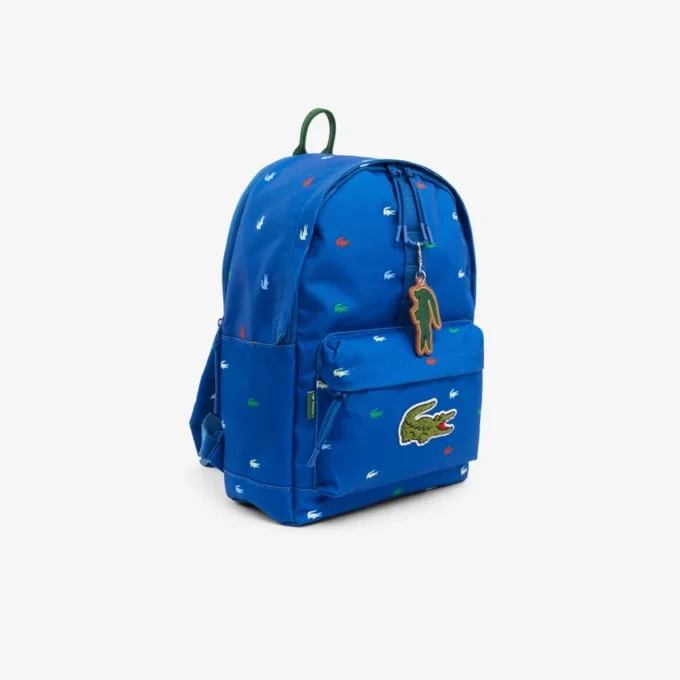 Zaino unisex con stampa coccodrillo Zaino unisex con stampa coccodrillo